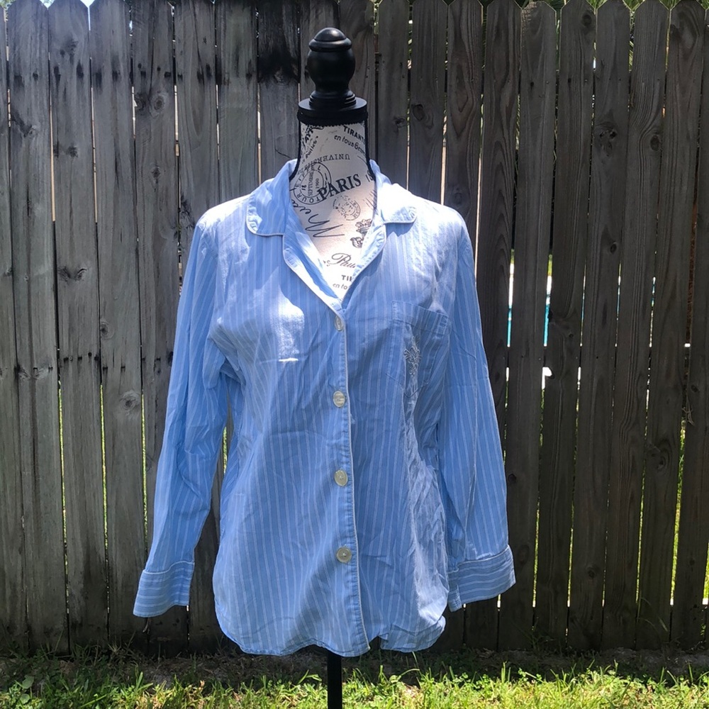 Baby blue Madison intimates sleepwear set